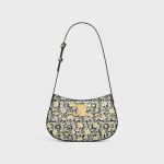 MEDIUM TILLY BAG IN TRIOMPHE CANVAS WITH FLOWER PRINT